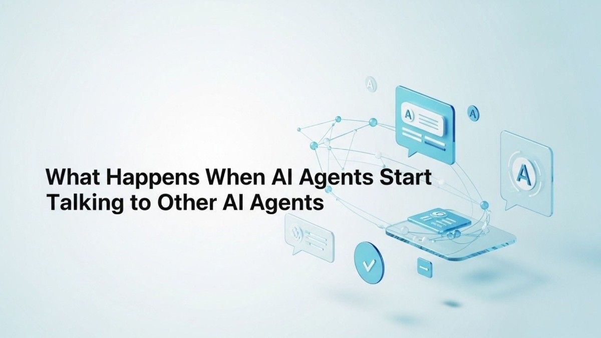 AI agents communicating with other AI agents