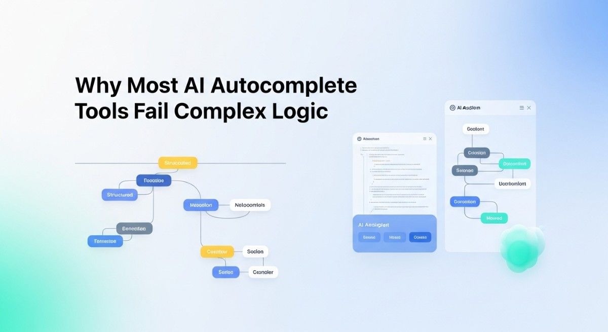 why AI autocomplete tools fail at complex logic