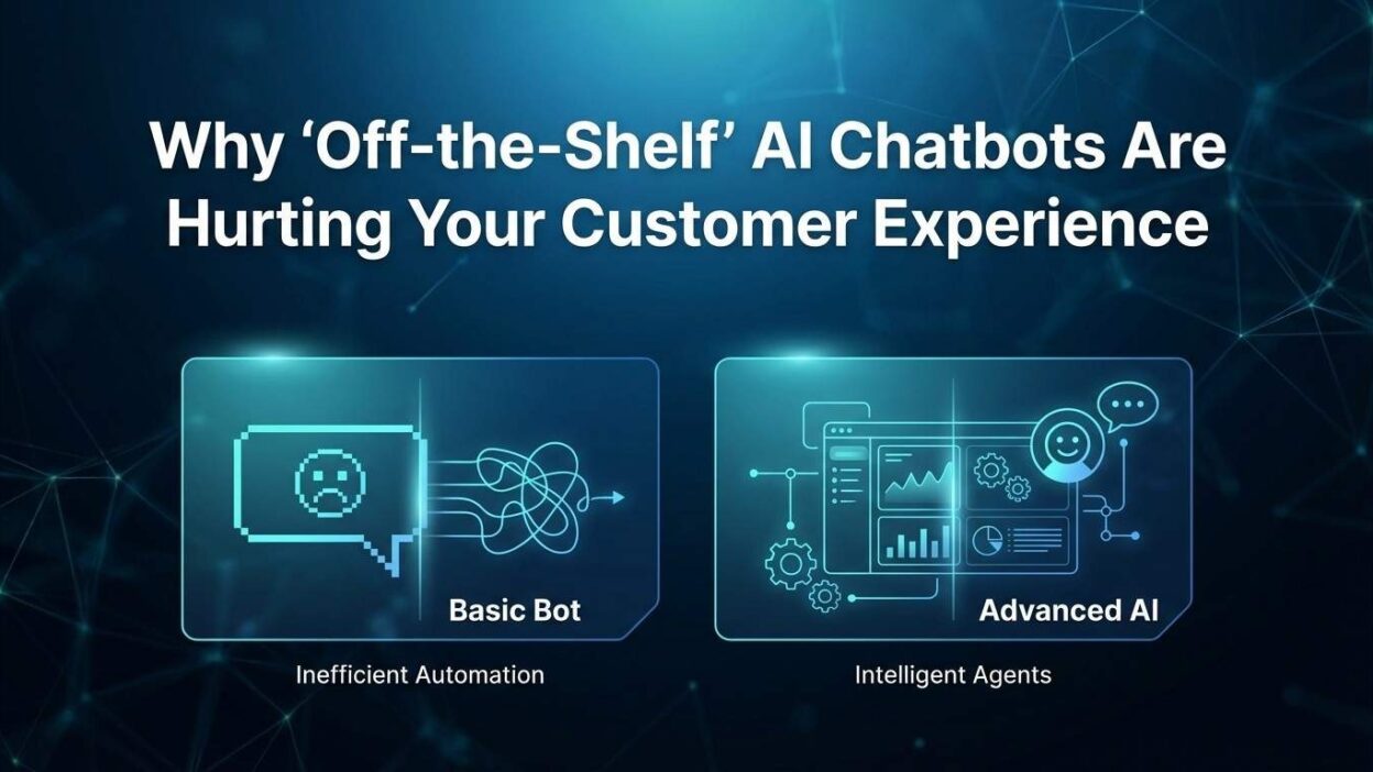 off-the-shelf AI chatbots hurting customer experience