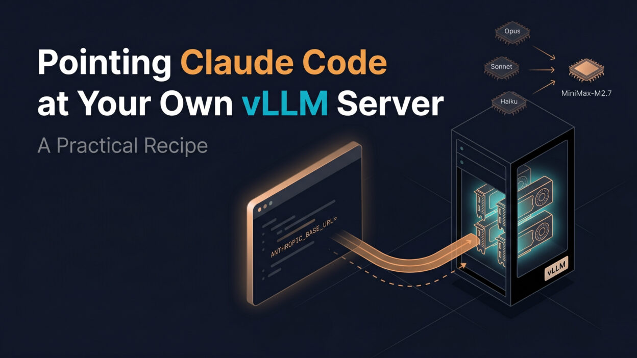 Pointing Claude Code at Your Own vLLM Server