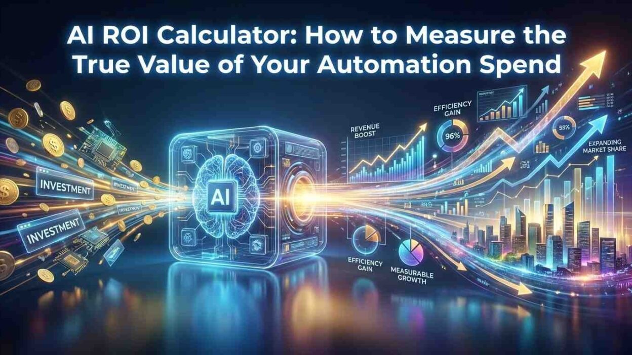 AI ROI calculator automation spend