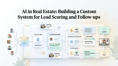 AI real estate lead scoring and follow-ups