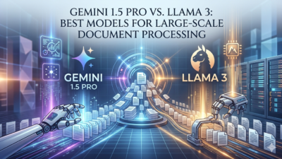 Gemini 1.5 Pro vs Llama 3 for document processing