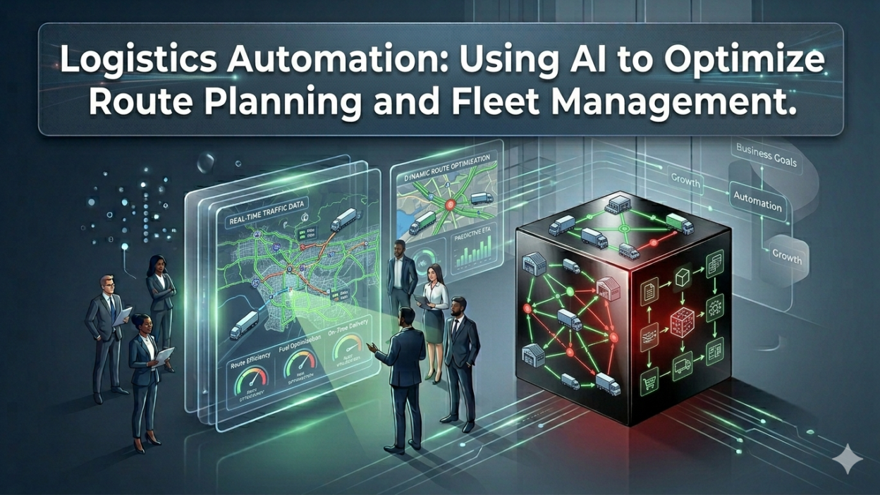 AI route optimization and fleet management