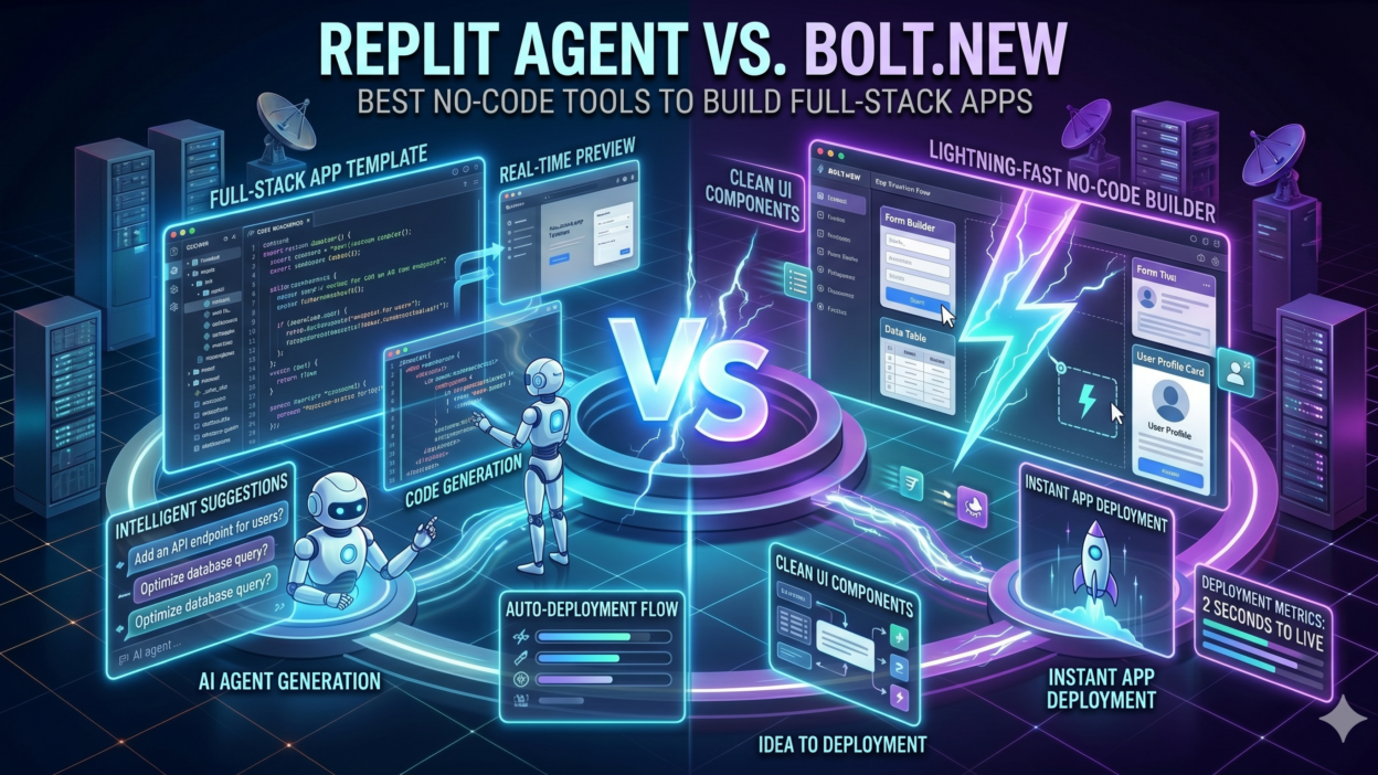 Replit Agent vs Bolt.new