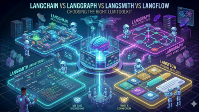 LangChain vs LangGraph vs LangSmith vs LangFlow