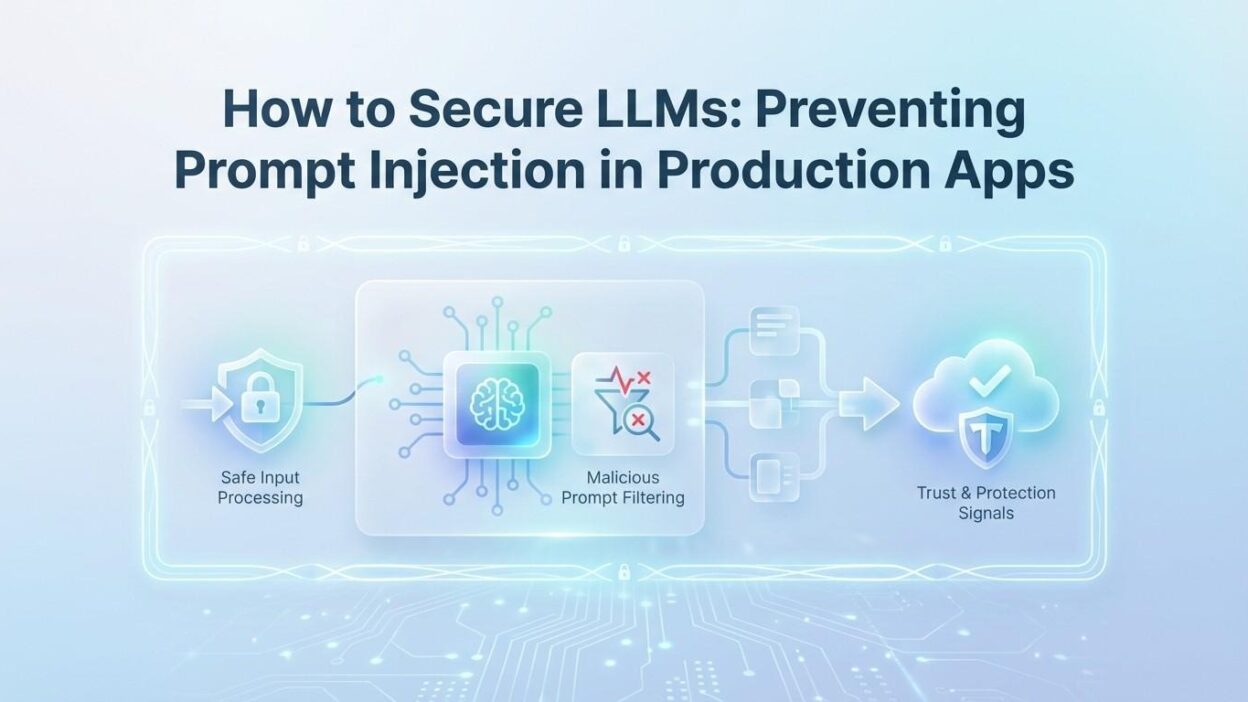 secure LLMs preventing prompt injection in production apps