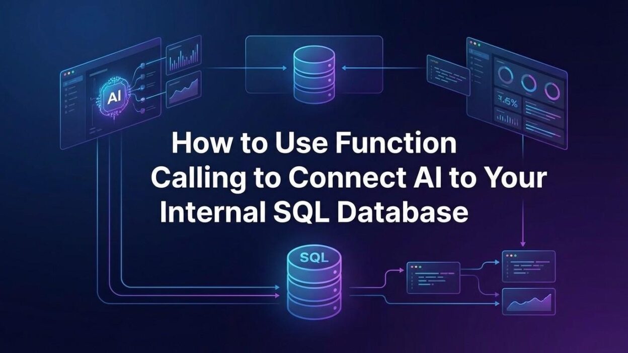 function calling AI SQL database integration