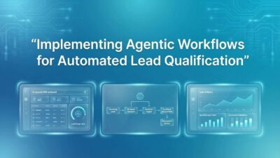 Implementing Agentic Workflows for automated lead qualification.