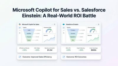Microsoft Copilot for Sales vs Salesforce Einstein ROI