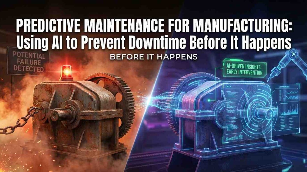 predictive maintenance AI manufacturing