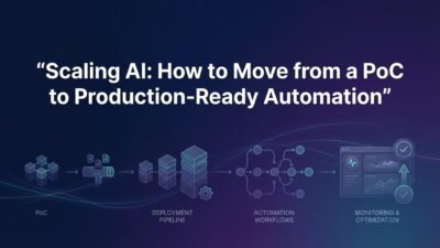 scaling AI from PoC to production automation
