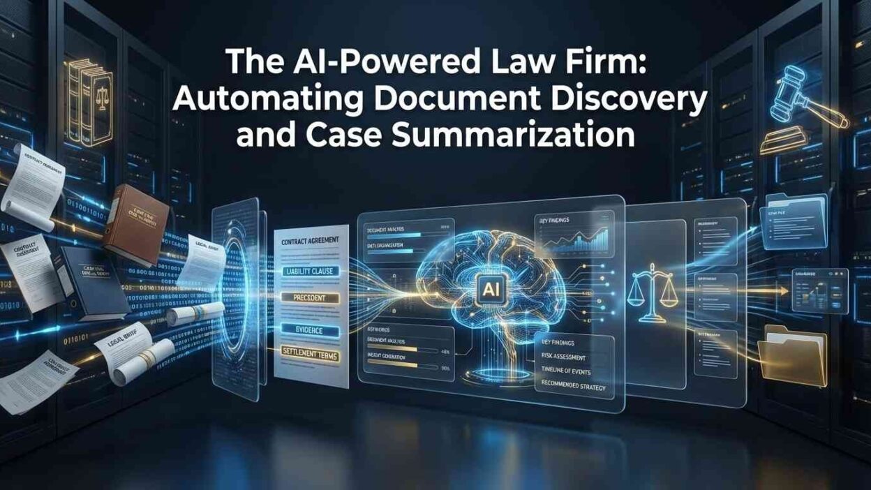 AI powered law firm document discovery automation