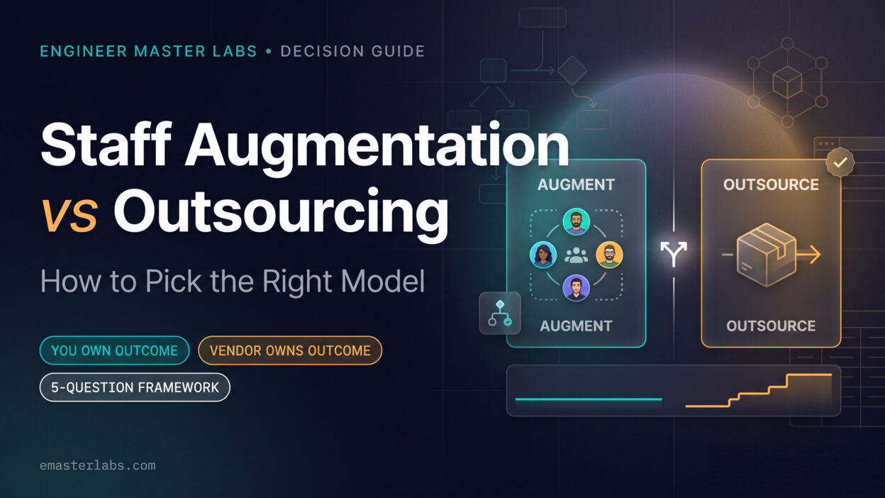 Staff Augmentation vs Outsourcing: How to Pick the Right Model