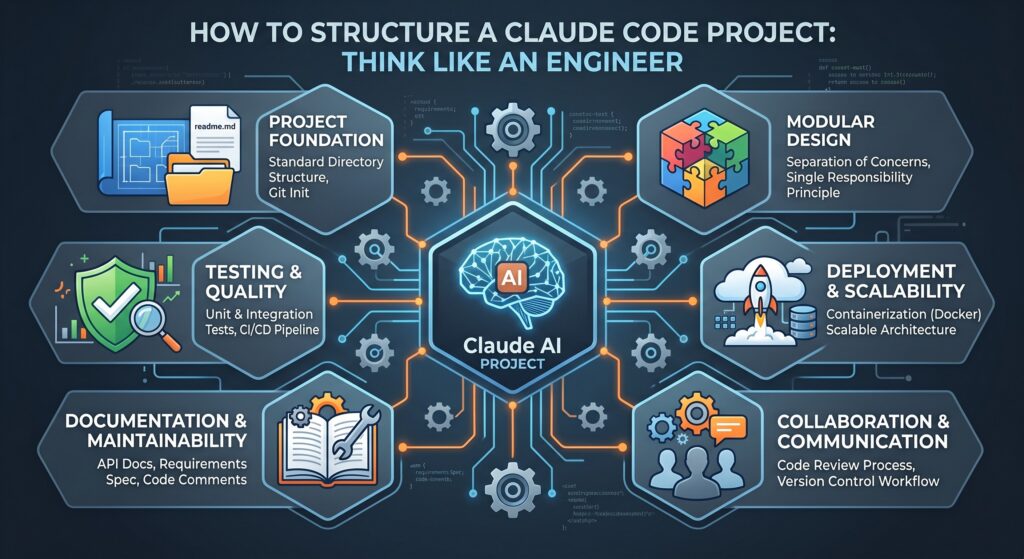 How to Structure a Claude Code Project that Thinks Like an Engineer