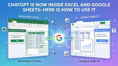 ChatGPT in Excel and Google Sheets