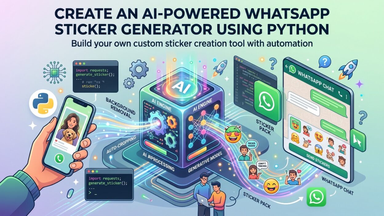 WhatsApp Sticker Generator using Python
