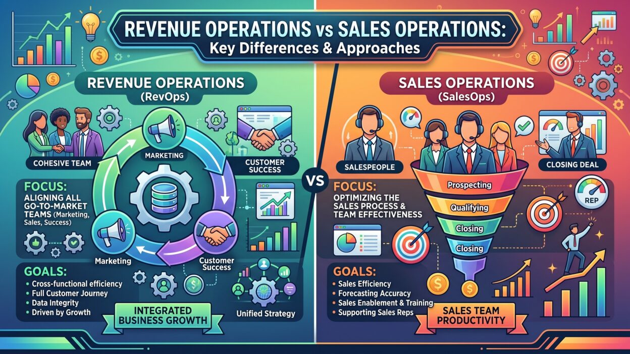 Revenue Operations vs Sales Operations