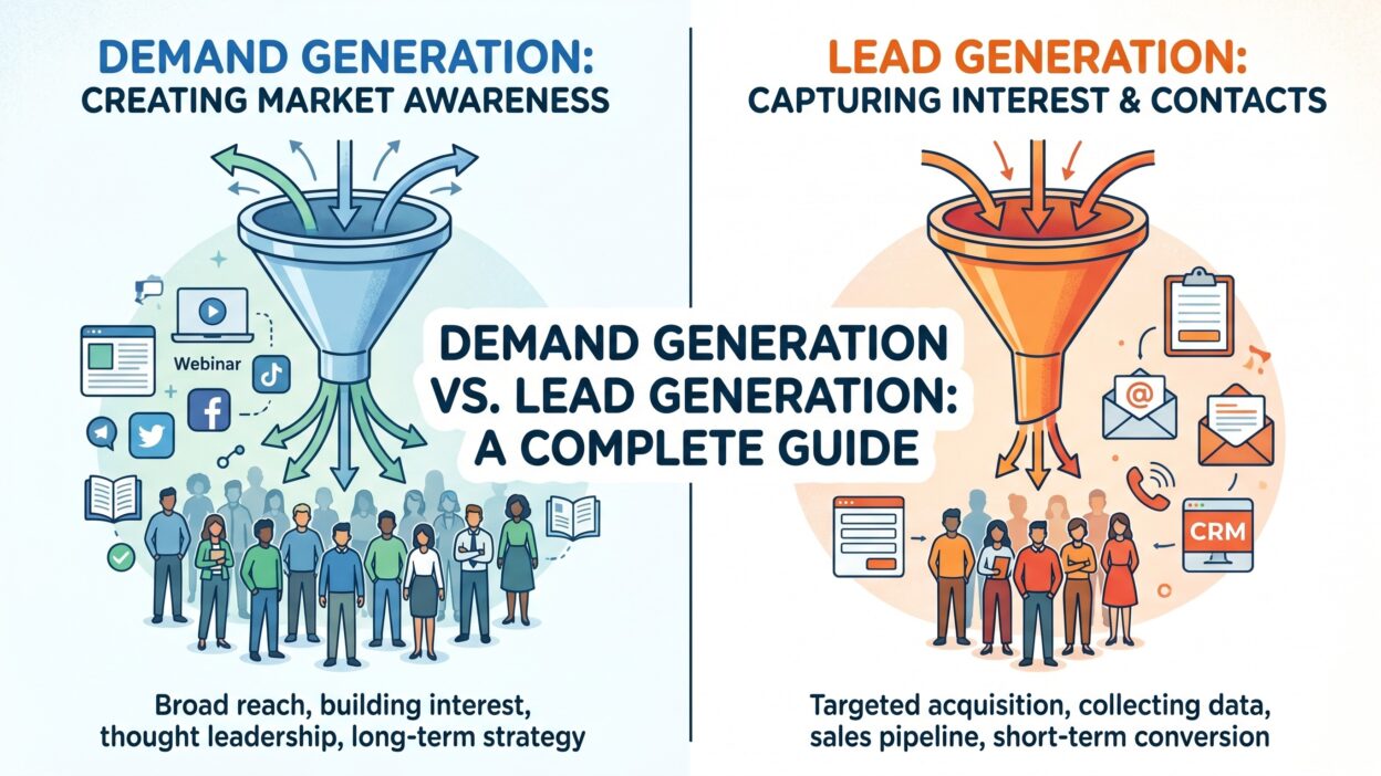 Demand Generation vs Lead Generation