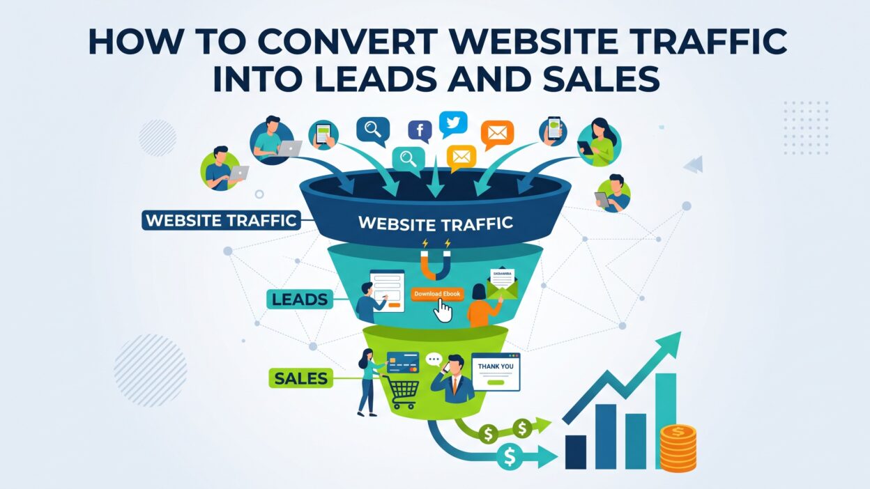 Website Traffic into Leads and Sales