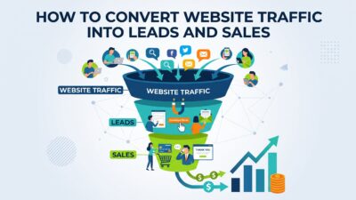 Website Traffic into Leads and Sales