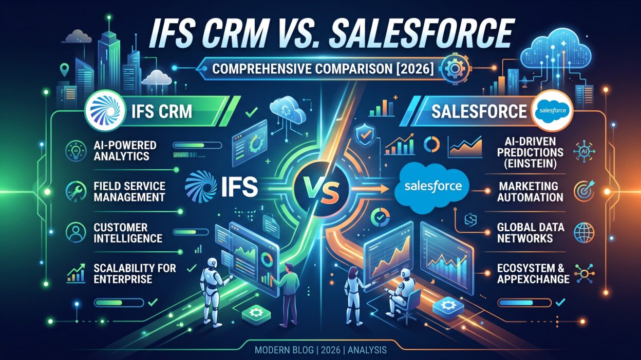 IFS CRM vs Salesforce