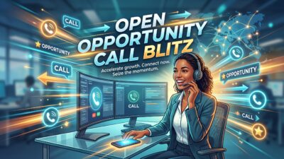 Open opportunity call blitz