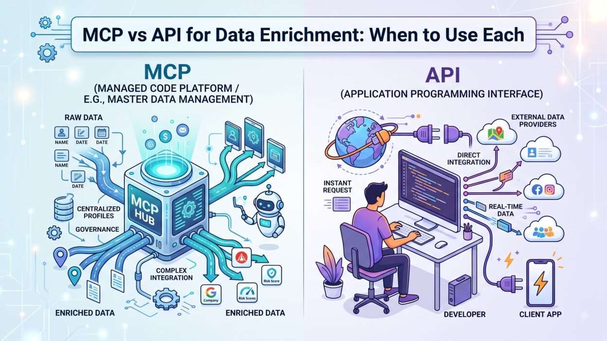 MCP vs API for Data Enrichment