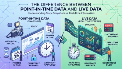 Point-In-Time Data vs Live Data