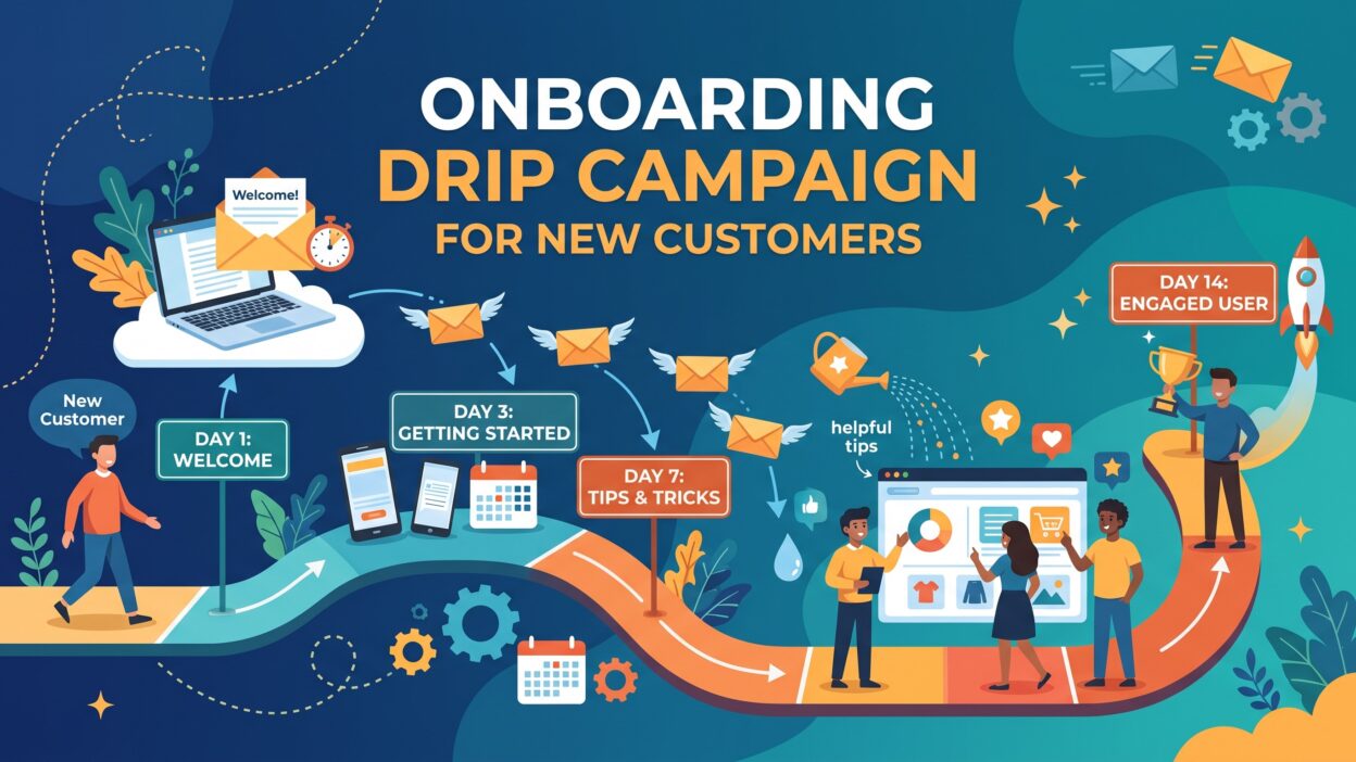 Onboarding drip campaign